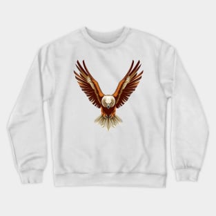 A majestic eagle soaring through the sky Crewneck Sweatshirt